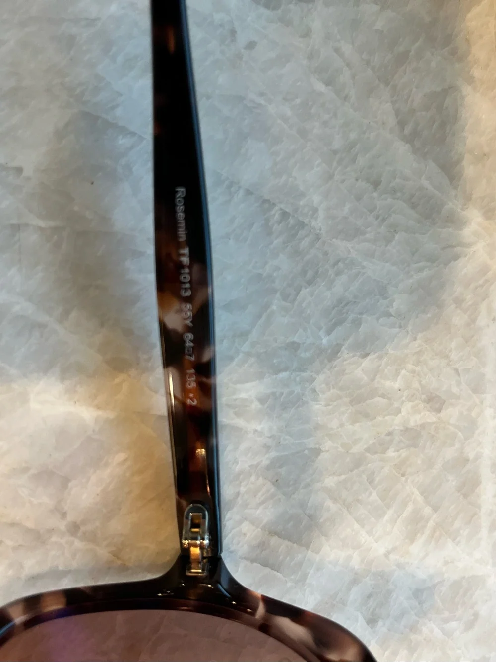 Tom Ford Rosemin Gradient Brown Butterfly Ladies Sunglasses